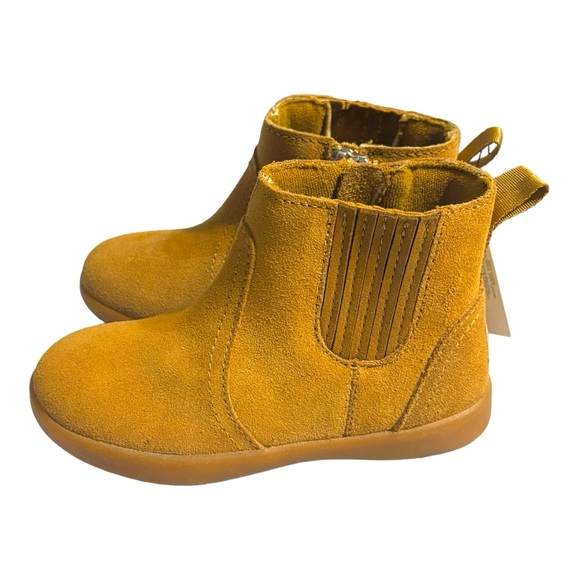 UGG Other - UGG Toddler Ryndon Boots Chestnut Brown Suede side zip Kid Booties size T9 9